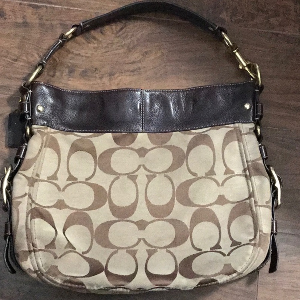 Coach Bag 13 h x 15 w strap 6 h